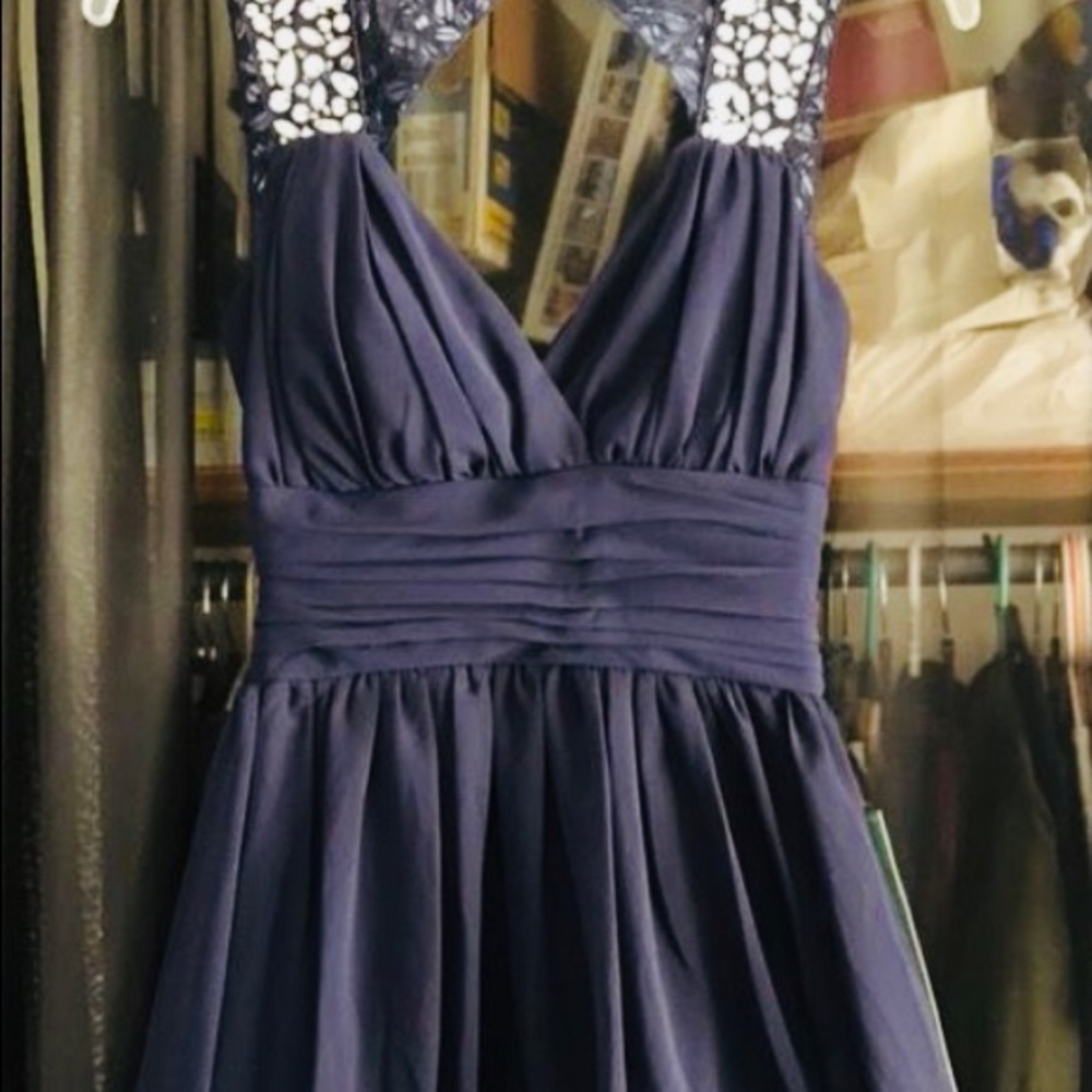 Blue dress